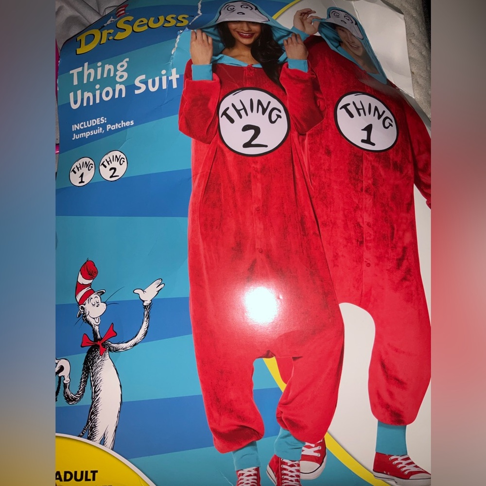Costume Hooded Thing character costume from Dr Seuss - just costume.